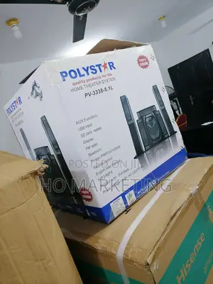 Polystar Powerful Bass Bluetooth Home Theatre