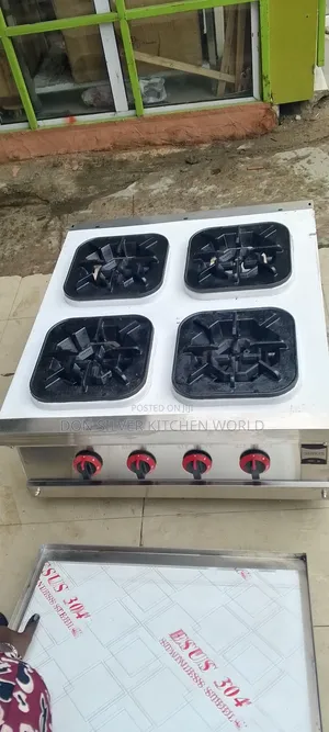 Four Burner Gas Cooker Without Oven