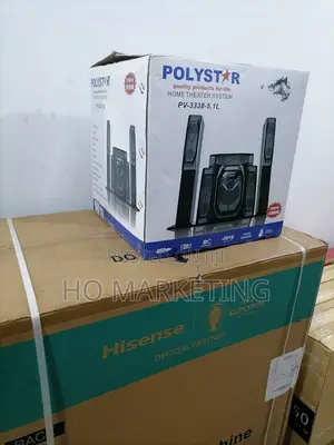 Polystar Bluetooth Home Theatre With USB Port-Pv-3338-5.1l