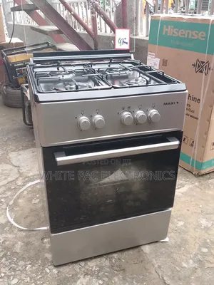 Maxi Standing Cooker Automatic 4 Gas With Oven Grill > 1 Yrs