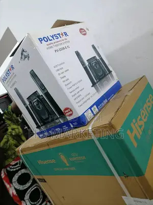 4100W Polystar Pv-3338-5.1l Home Theatre