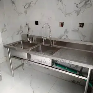 Commercial Double Sink Washer