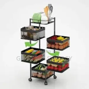 5 Layer Kitchen Basket(Squared Shape)