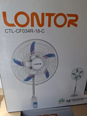 Lontor Rechargeable Fan 18"