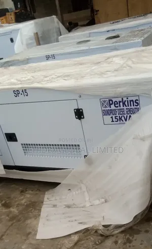 15kva Perkins Soundproof Diesel Generator 100% Copper Coil