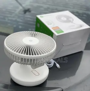 Stylish Portable Desktop Rechargeable Fan
