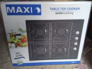Maxi Table Top Gas Cooker - 4 Burner
