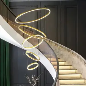 Modern Round Ring Led Ceiling Chandeliers