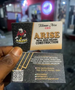 Quality Glitters Business Card