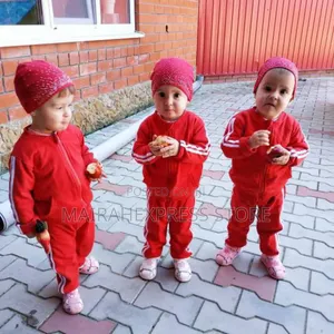 Evergreen Elegant Unisex Kids Tracksuit (Zipper Jacket+Pant)