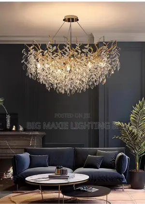 Luxury Round Crystal Pendant Chandelier