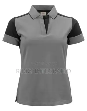 Flock Printed T-Shirts Polos for School Uniforms