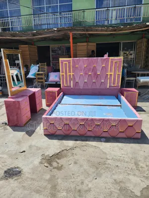 6by6 Upholstery Bed Stand