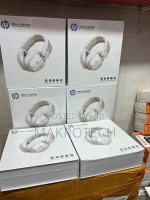 HP H231R Over-Ear Bluetooth Headset Brown and White Colour
