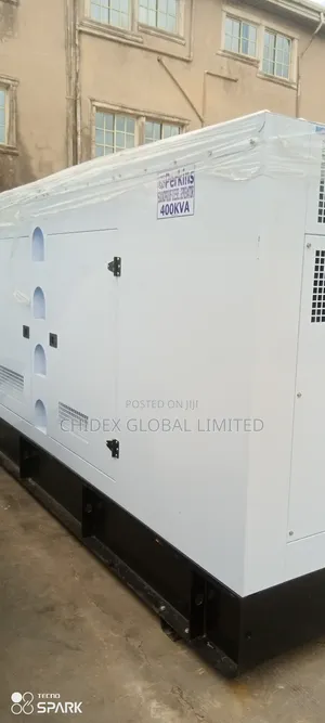 400kva Perkins Soundproof Diesel Generator 100% Copper Coil