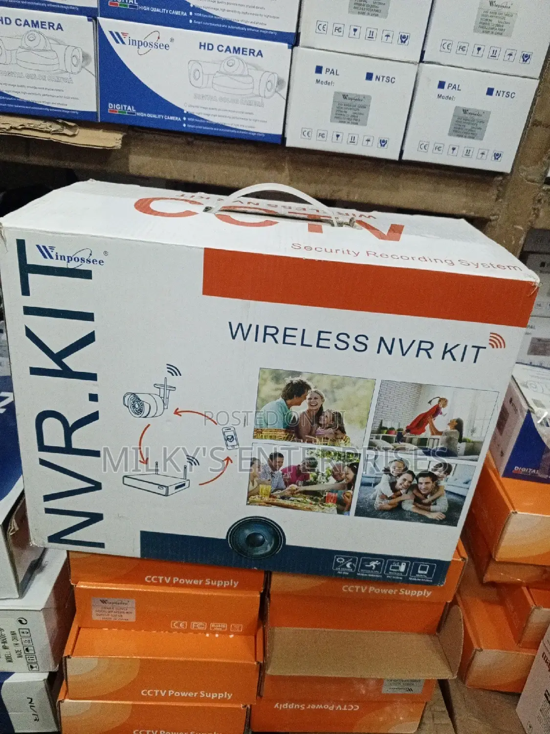 8 Way Security Camera 