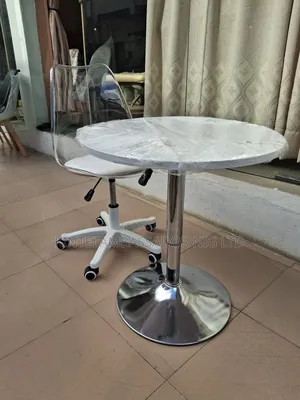 Tulip Table and Swivel Chair