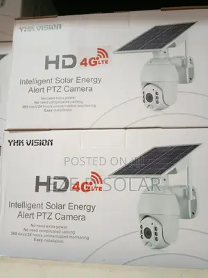 HD Intelligent Solar Energy Alert PTZ Camera