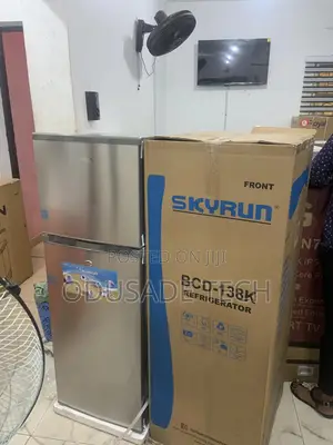Temptech Skyrun Refrigerator BCD 138hc Double Door