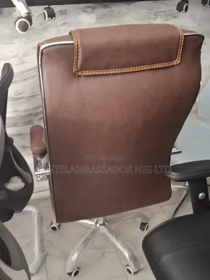 Executive Chair - Brown Leather