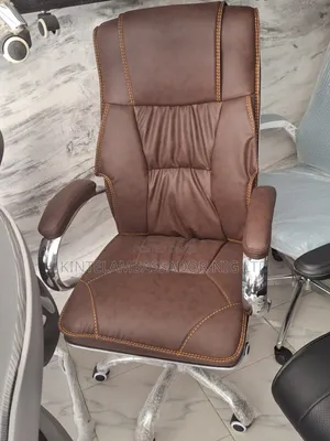 Executive Chair - Brown Leather