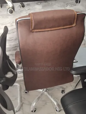 Executive Chair - Brown Leather