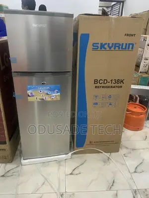 Mega Store Skyrun Refrigerator BCD 138hc Double Door