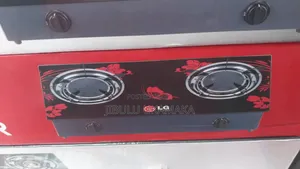 Lg Table Top Gas 2 Burner Glass