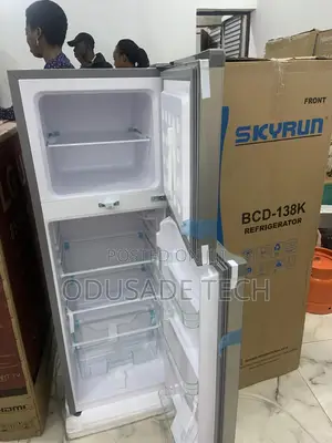 Ecosmart Skyrun Refrigerator BCD 138hc Double Door