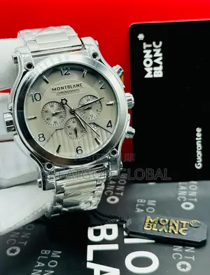 Montblanc Active Chronograph Silver Body