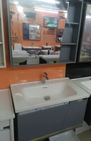 Bathroom And Dining Cabinets With Mirror