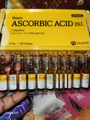 Ascorbic Vitamin C Injection (10 Ampoules)