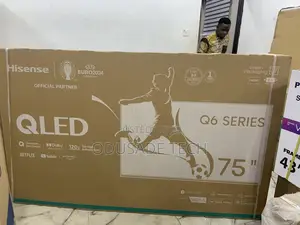 Cinema Magic Hisense 75-Inch Qled Tv-75q6n (Q6 Series)