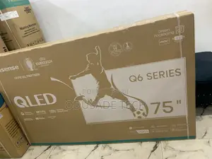 Visual Vibe Hisense 75-Inch Qled Tv-75q6n (Q6 Series)