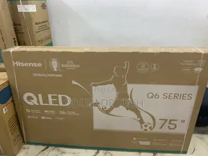 High Vision Hisense 75-Inch Qled Tv-75q6n (Q6 Series)