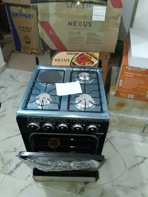 Economy Burner Nexus 3+1 Electric Gas Cooker(Nx-5055)