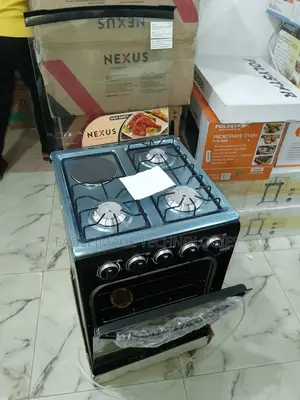 Standard Quality Nexus 3+1 Electric Gas Cooker(Nx-5055)
