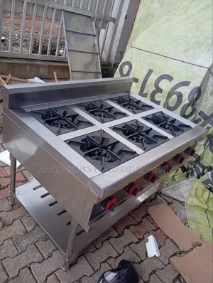6 Gas Burners Without Oven