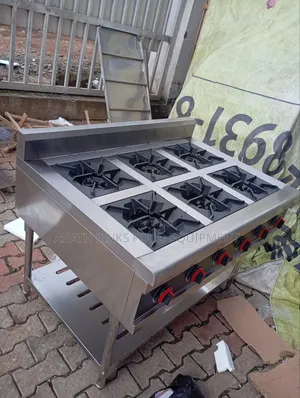 6 Gas Burners
