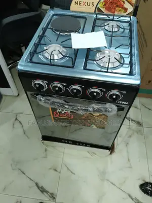 Stylish Exterior Nexus 3+1 Electric Gas Cooker(Nx-5055)