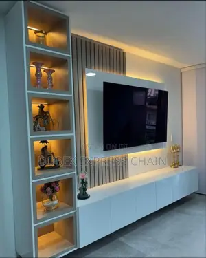 Wall-Hung Media Console With Covered Storage- The Best