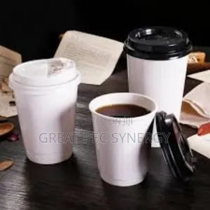 50 Pieces White Disposable Cups
