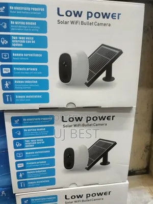 Low Power Solar Wifi Dome Bullet Camera