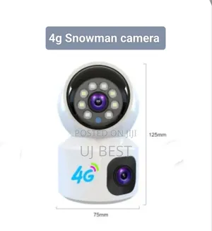 V380 Double Lens Indoor - 4g Sim Card Network