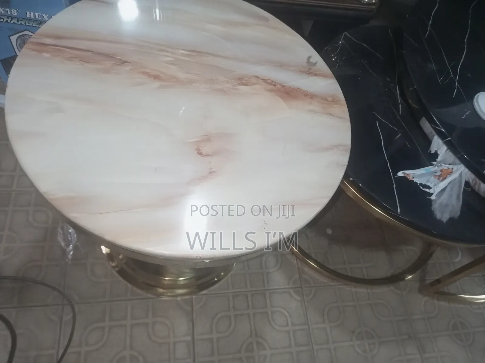 Mini Circular Luxury Center Table