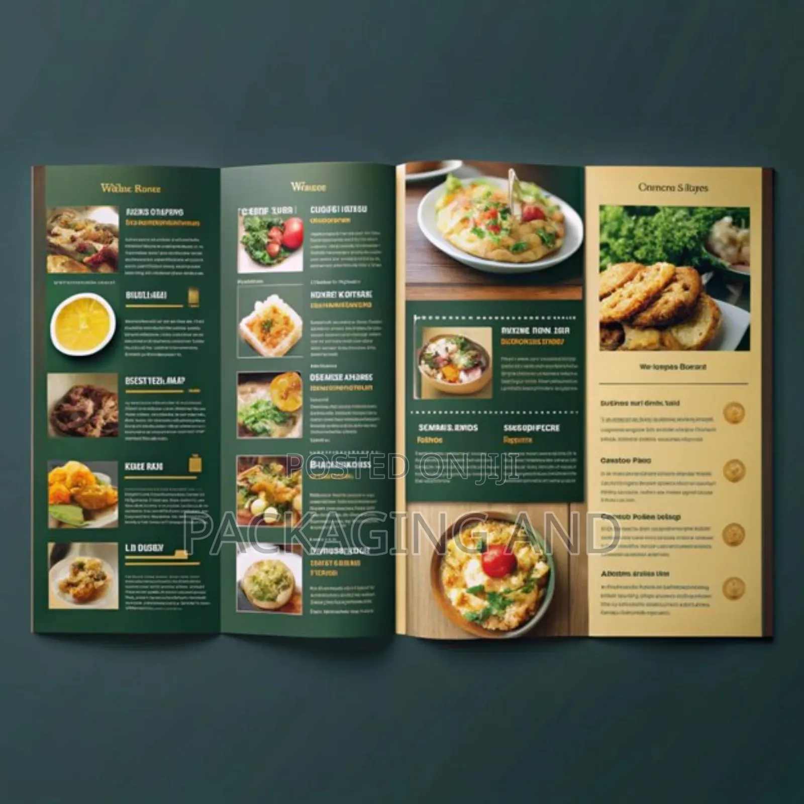 Menu Card Design