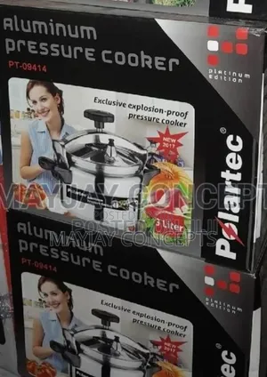 3litres Polartec Aluminum Pressure Cooker -Silver