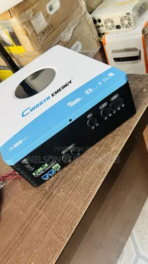 6kva 48v Cworth Energy Hybrid Inverter With 120A Controller