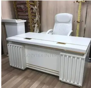 White Executive Office Table