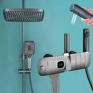 LED Digital Shower Set Hot Cold Mixer Shower System